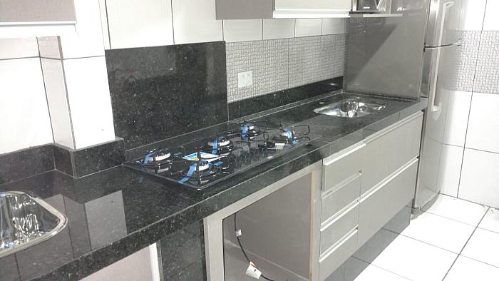 Cozinha - Granito Verde Ubatuba
