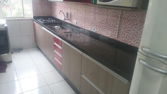 Cozinha - Granito Verde Ubatuba