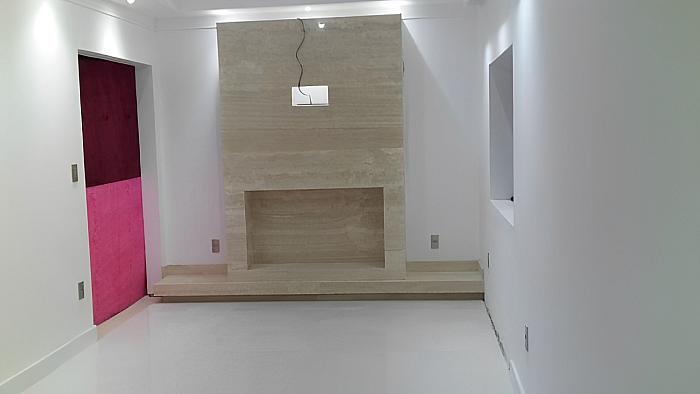 Lareira - Mármore Travertino Romano