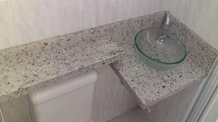 Lavatório - Granito Branco Dallas