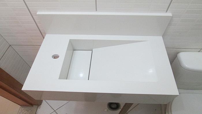 Lavatório - Mármore Branco Prime