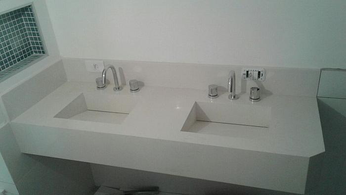 Lavatório - Mármore Branco Prime